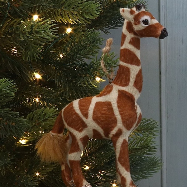 Gisela Graham Faux Fur Dec – Giraffe, £6.99