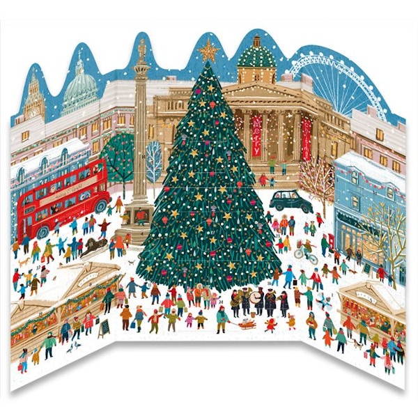 Orchard Cards Norway Tree Advent Calendar (No Glitter), £9.99