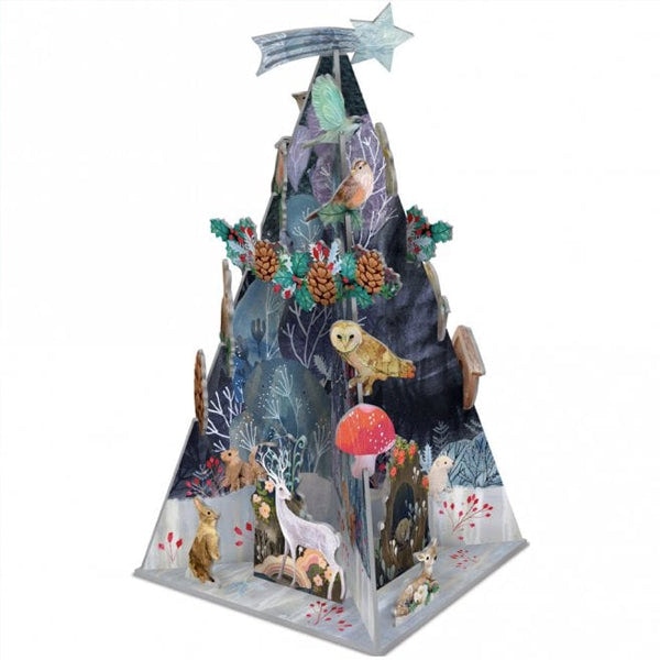 Paper Tiger Silver Stag Pop and Slot Advent Calendar, £12