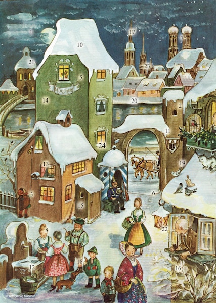 Etsy Advent Calendar Winter In Munich, £9.75