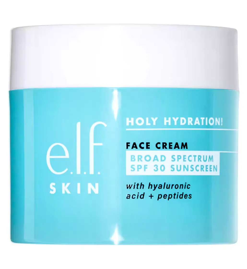 ELF Skin Holy Hydration SPF30 with Hyaluronic Acid, £12