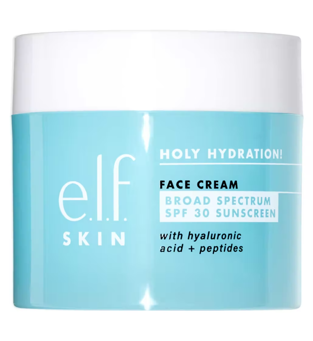 ELF Skin Holy Hydration SPF30 with Hyaluronic Acid, £12