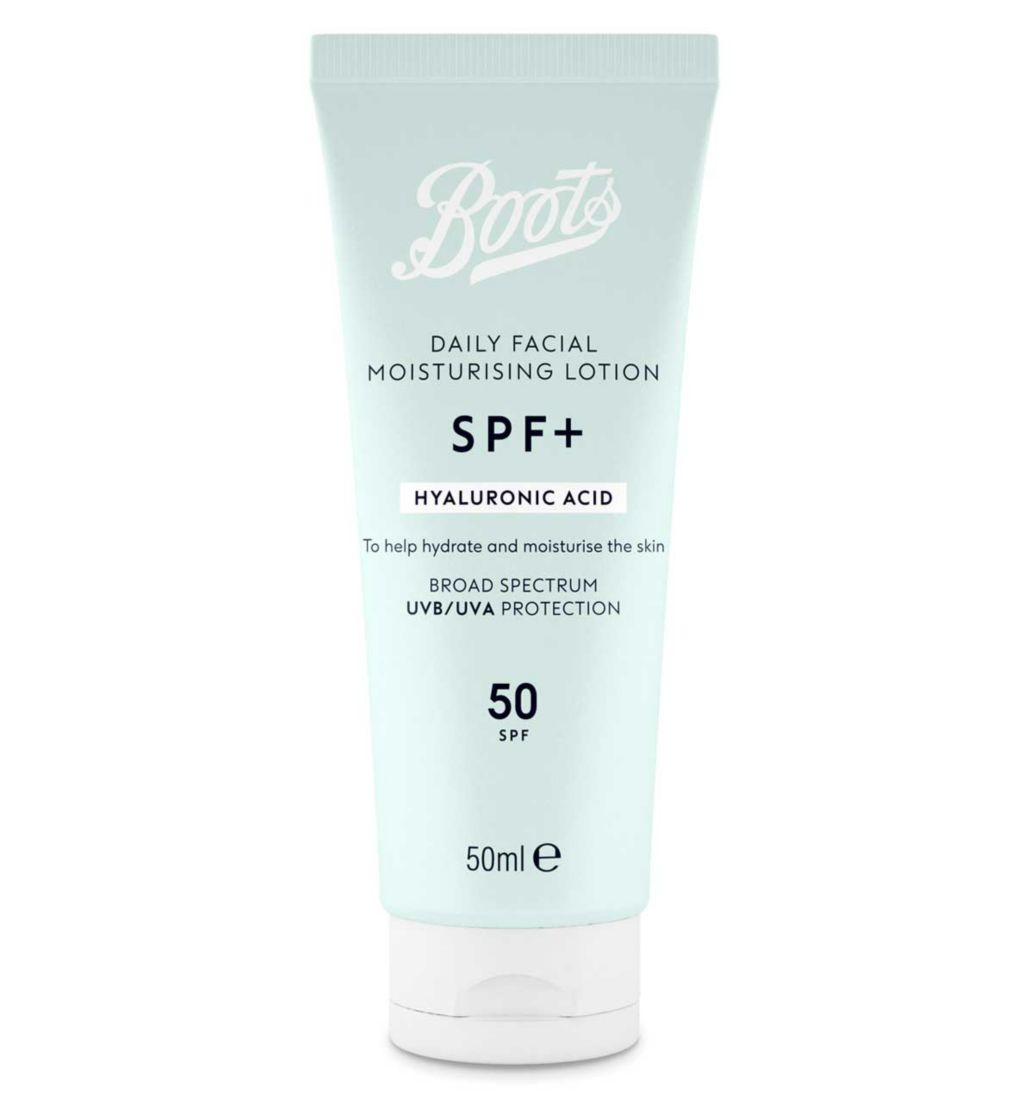 Boots Hyaluronic Acid SPF50, £8