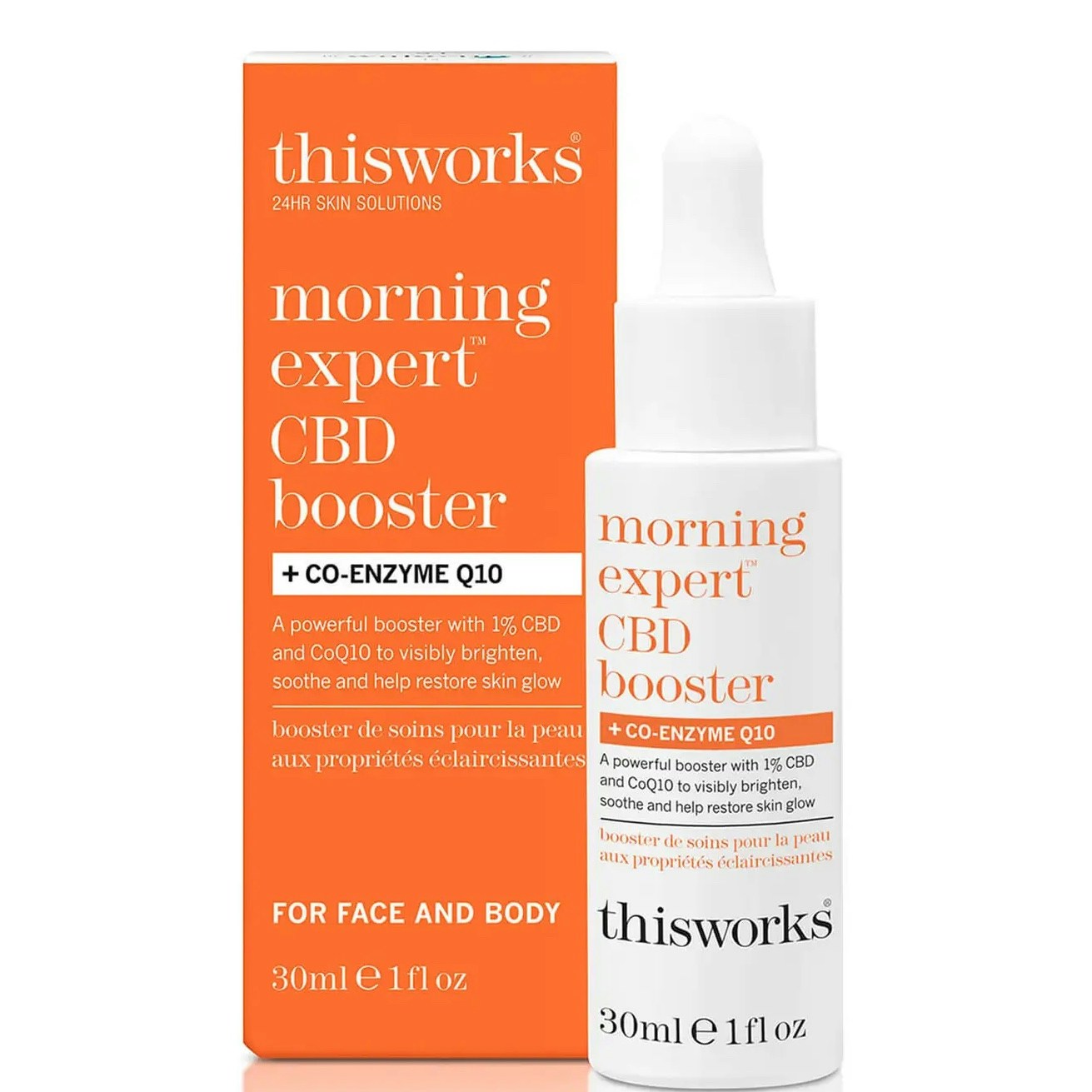 This Works Morning Expert CBD Booster with Co-Enzyme Q10, £38