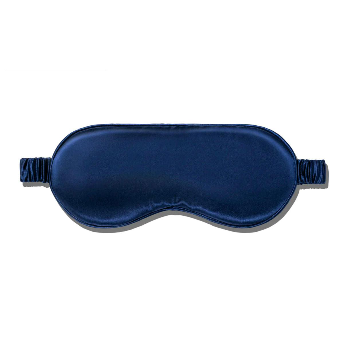 Slipsilk Crafted from the finest mulberry silk, Slip's lightly cushioned navy eye mask is designed to sit softly against your face to block out light and prevent damage to the hair and skin. £60