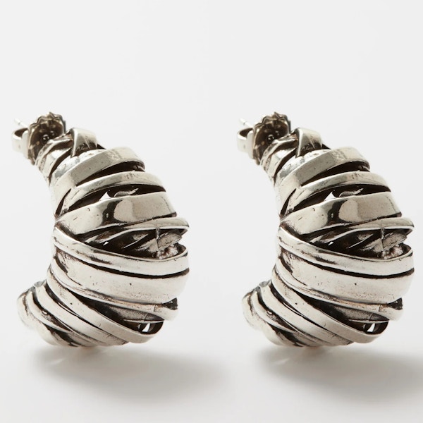 Paola Sighinolfi Blass Silver-Plated Earrings, £185