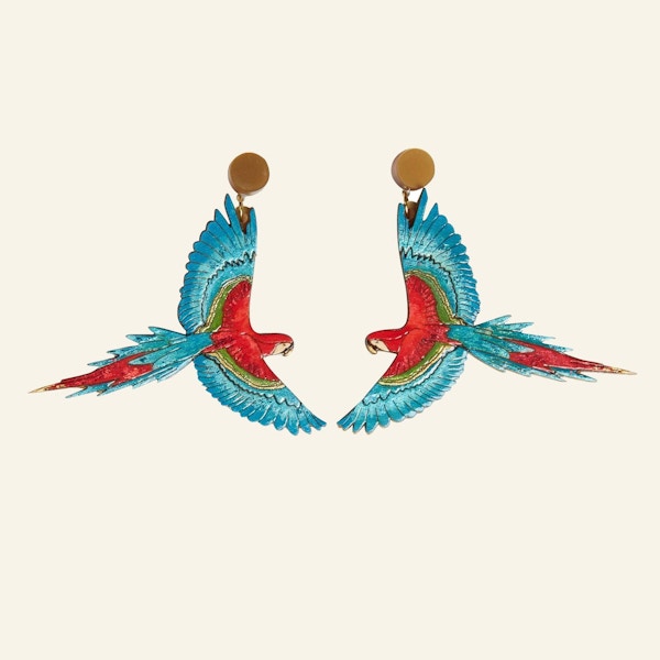 Palava Parrot Earrings, £38