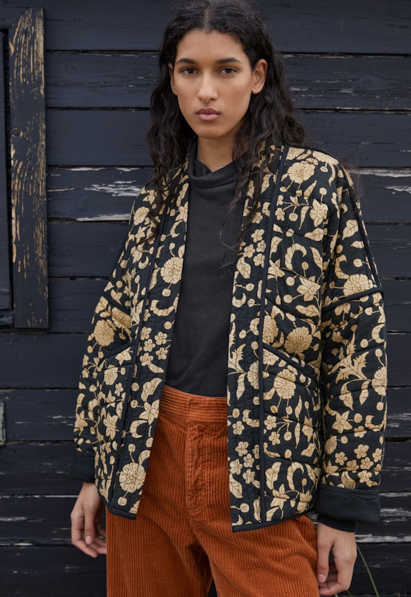 Quilted Print Jacket 
