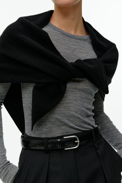Triangle Cashmere-Wool Scarf £97