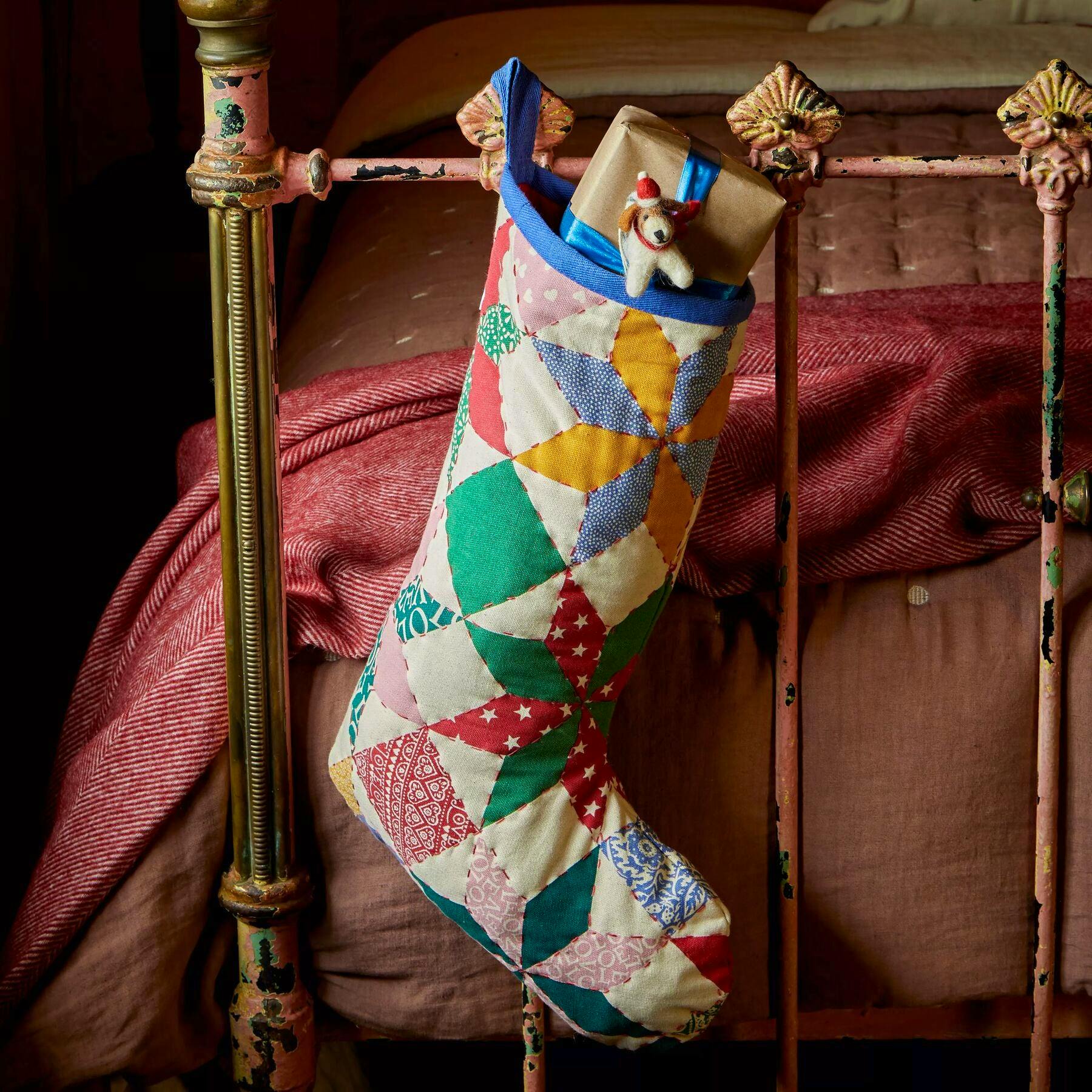 Emma Bridgewater Star Patchwork Stocking, £28