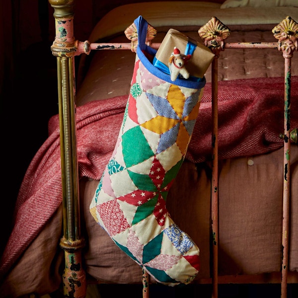 Emma Bridgewater Star Patchwork Stocking, £28