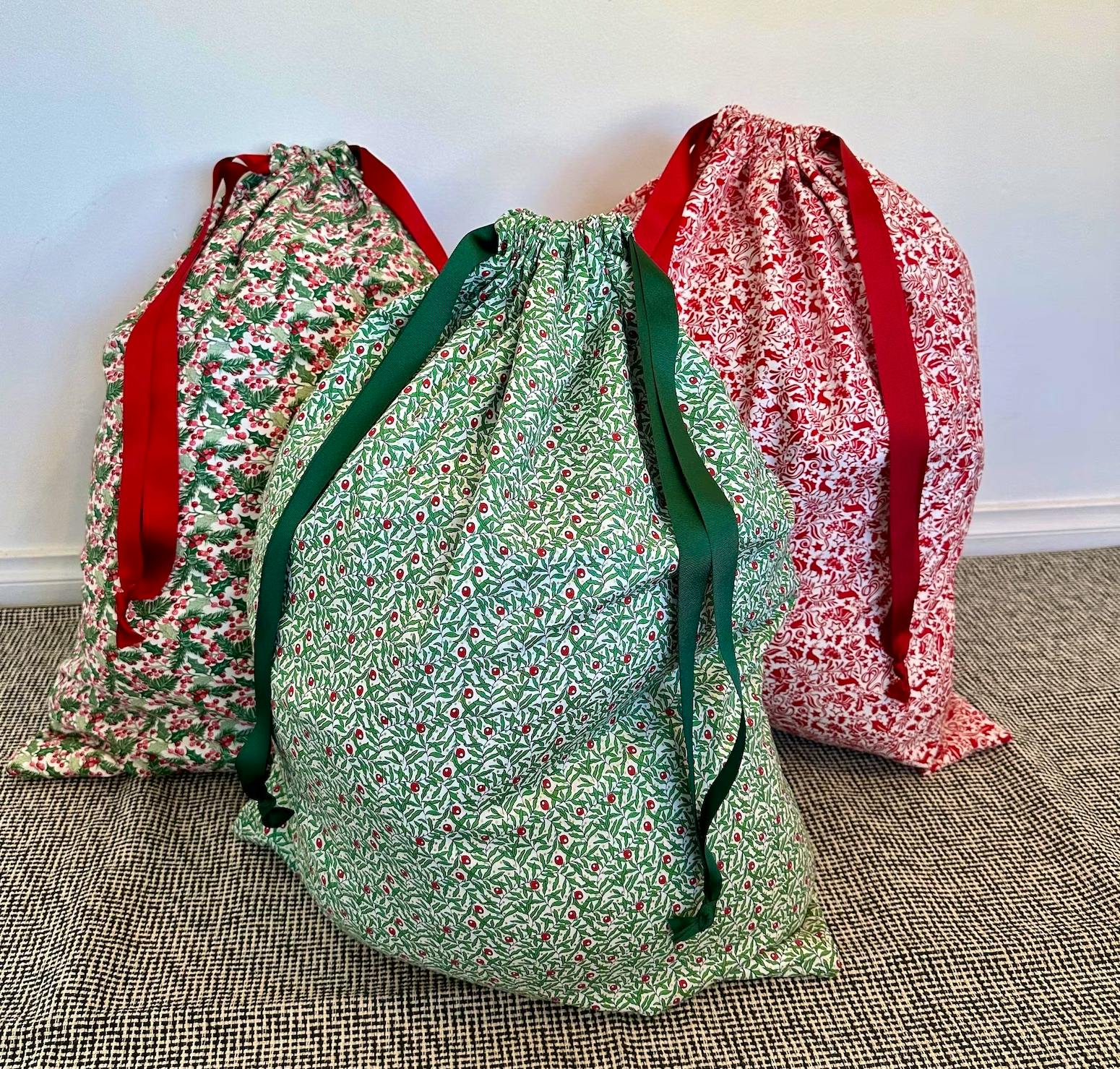 Etsy Liberty Of London Christmas Sack, £36.05