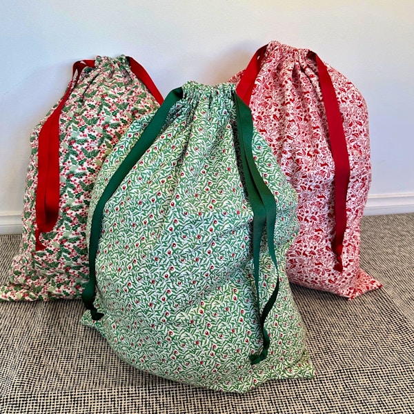 Etsy Liberty Of London Christmas Sack, £36.05