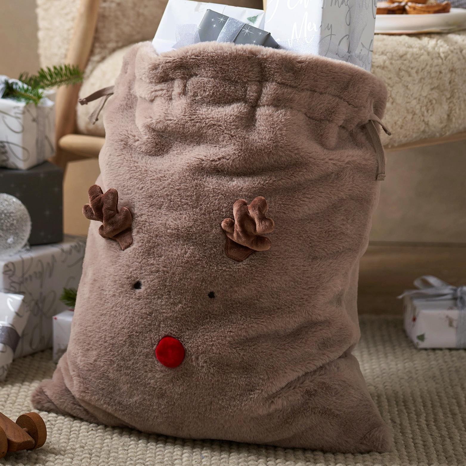 The White Company Jingles Reindeer Sack, £32