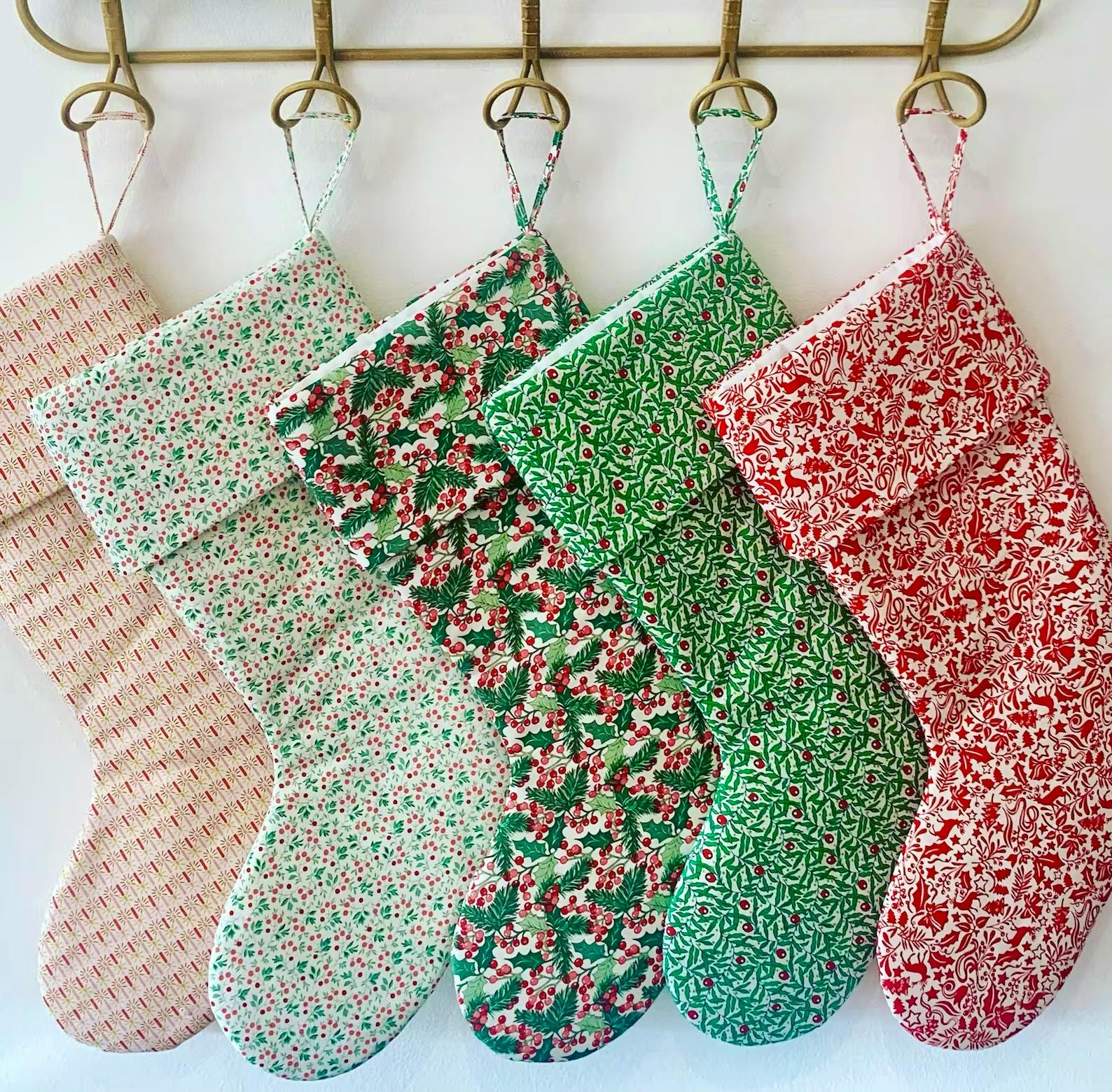 Etsy Liberty Of London Christmas Stockings, £41.95