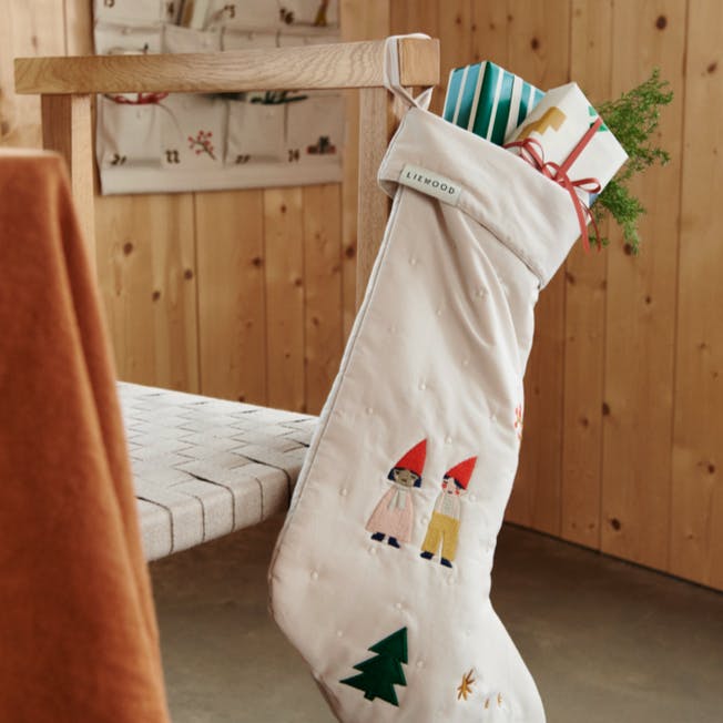 Liewood Basil Christmas Stocking - Holiday / Sandy, £35