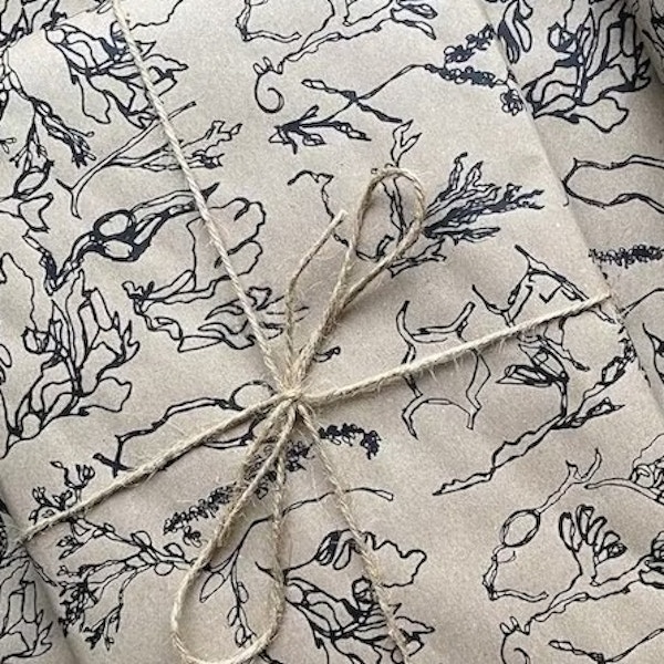 Etsy Seaweed Wrapping Paper, £6