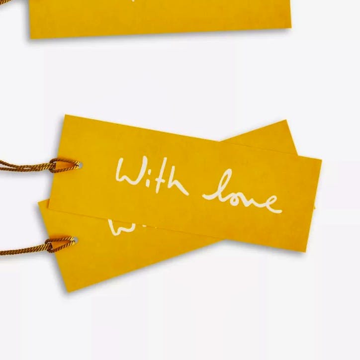 Heather Evelyn With Love Gift Tags Pack Of Eight, £6