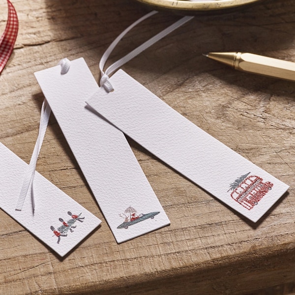 The White Company Snow Scene Tags – Set of 12, £6