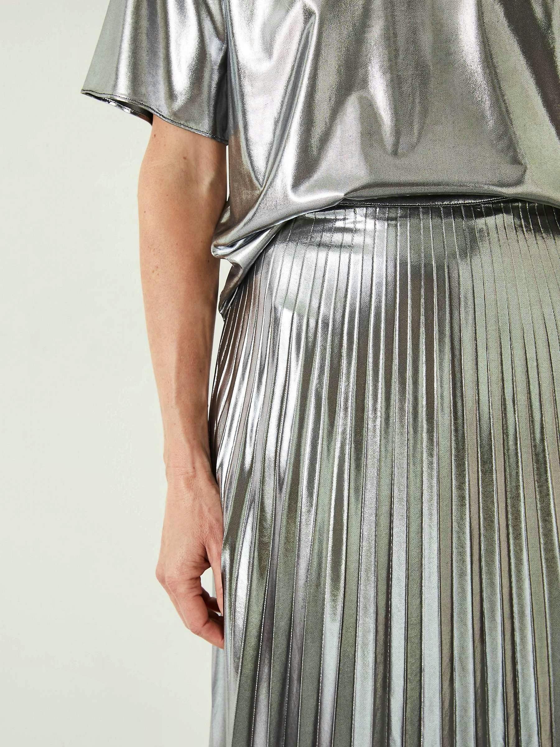 Hush Liquid Metal Skirt, £95