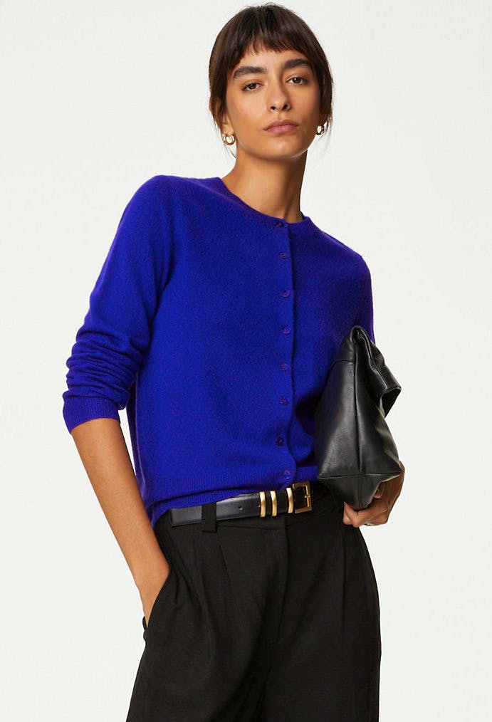 M&S Pure Cashmere Cardigan, £89