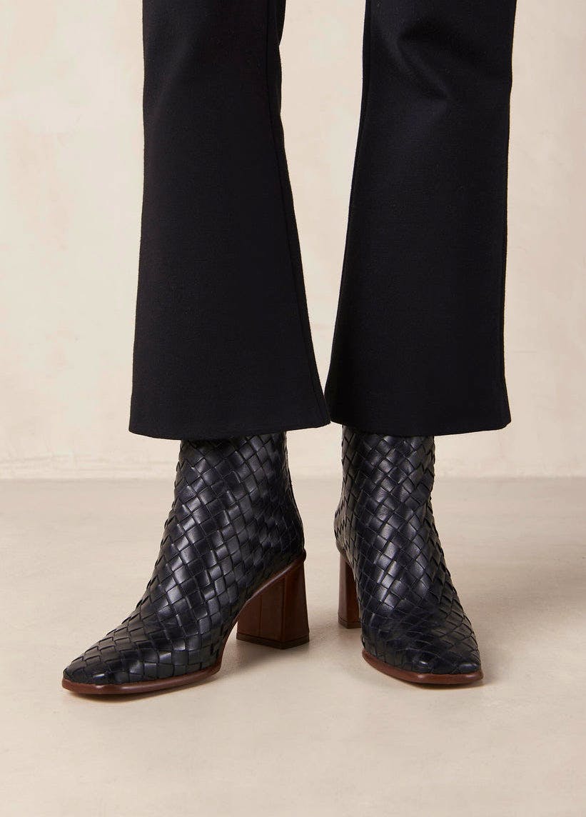 Alohas Braided Leather Boots, £250
