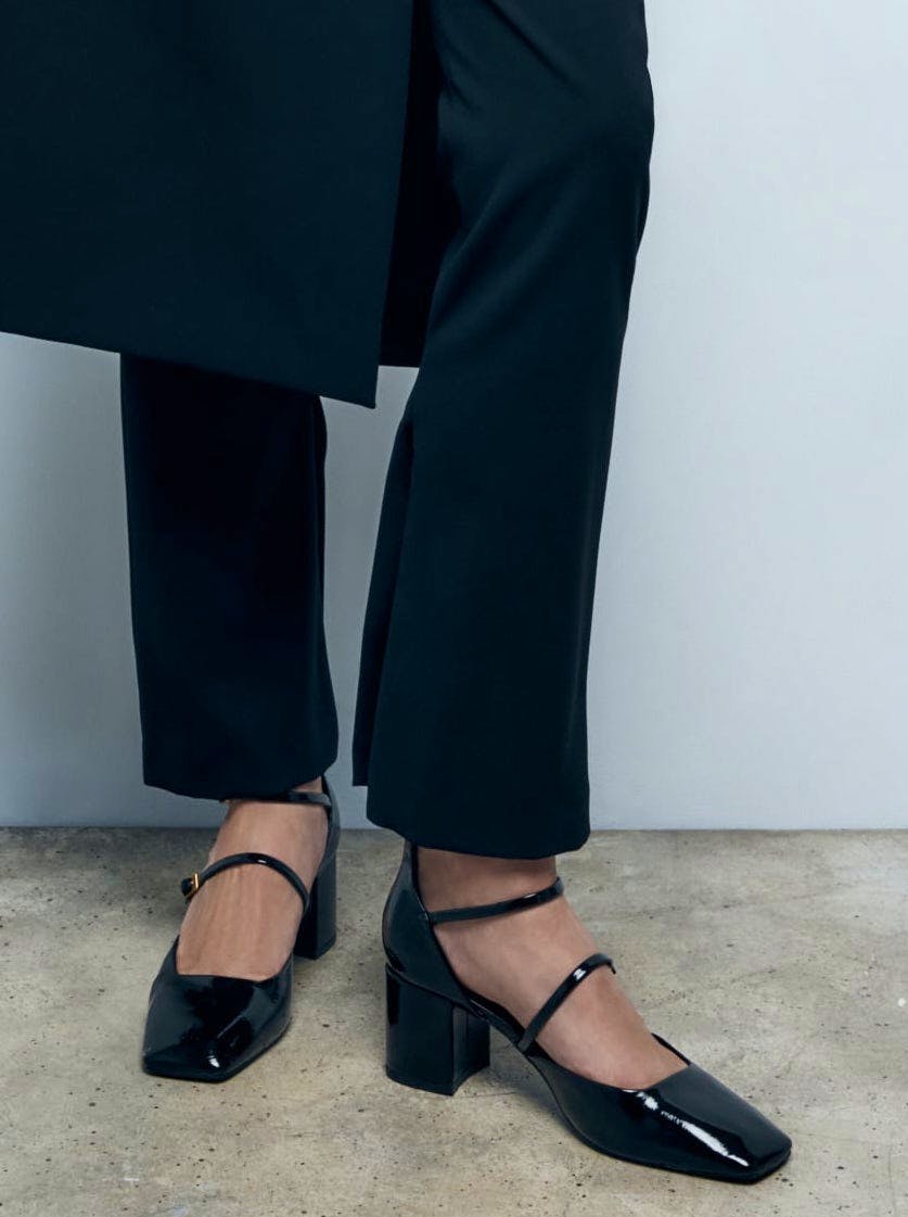 Zara Mary Jane Heels, £36