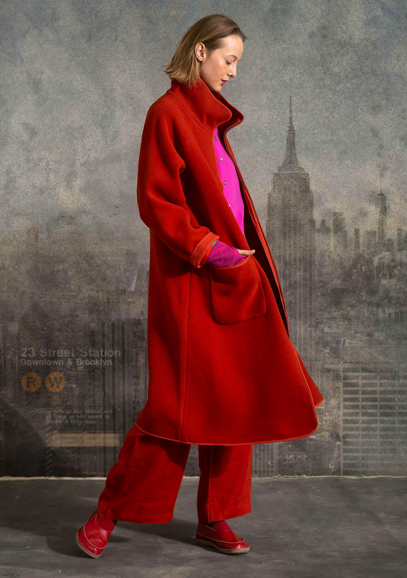 Gudrun Sjoden Wool-blend Overcoat, £279