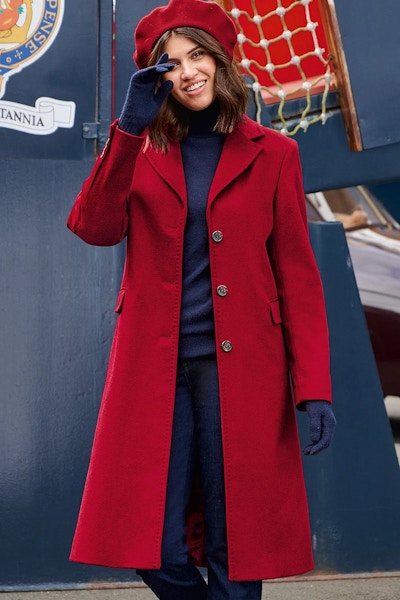 The House of Bruar Cashmere College Coat, £450