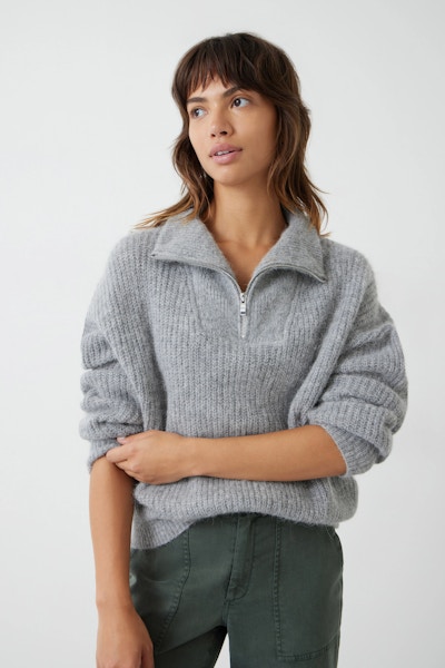 Hush Dalia Half Zip Sweater, £95