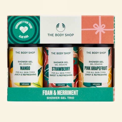 The Body Shop Shower Gel Trio, £7