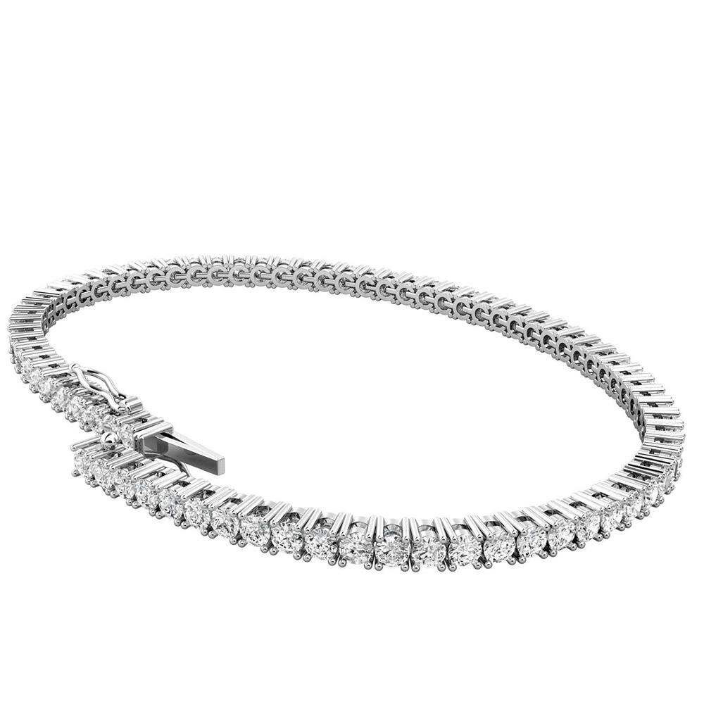 Tennis Bracelet A dazzling round brilliant cut lab grown diamond tennis bracelet in 9ct white gold, from £1,314