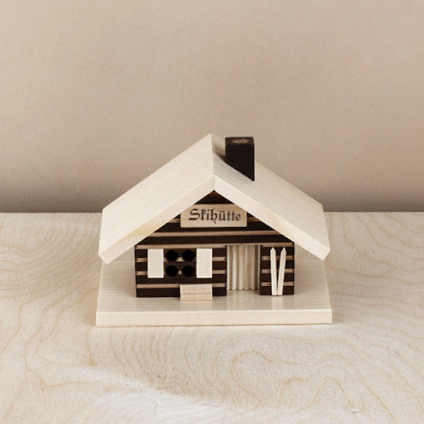 Objects Of Use Wooden Smoking House, Incense Burner, £18.50