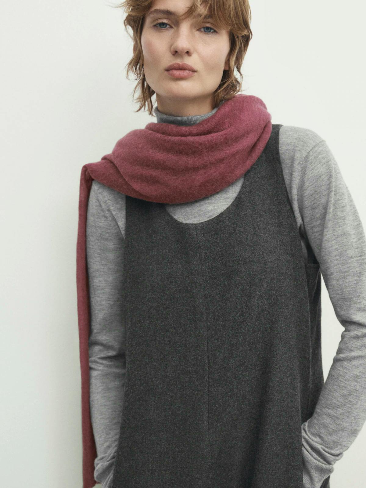 Massimo Dutti 100% Cashmere Scarf, £169