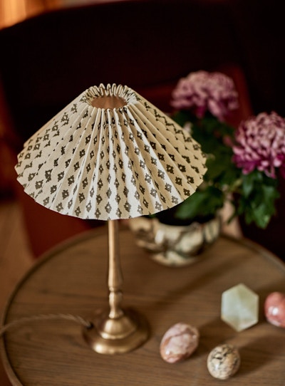 Olive Nora Pleated Lampshade £42