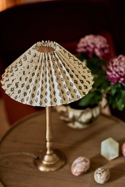 Olive Nora Pleated Lampshade £42