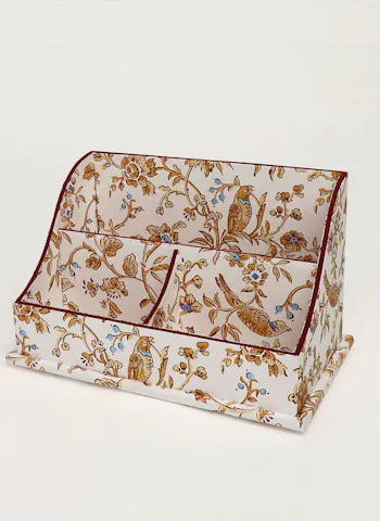 Block Printed Letter Rack