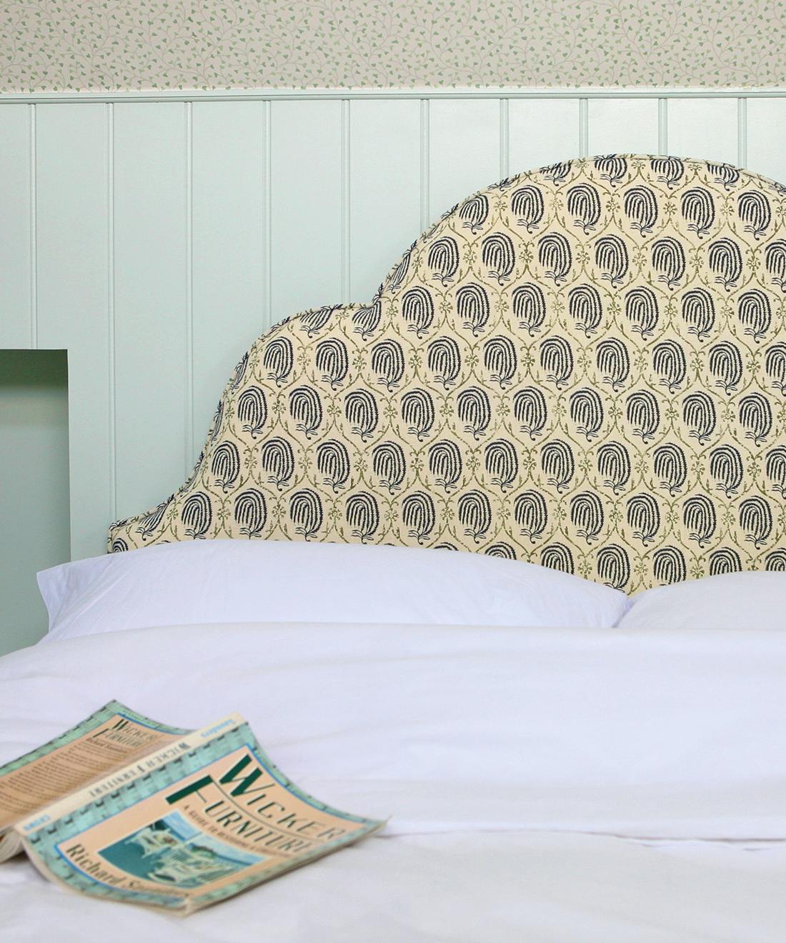 Upholstered Double Headboard, £800 