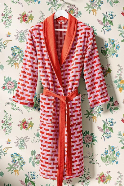 Harlequin X Sophie Robinson Basket Weave Stripe Bath Robe, £76