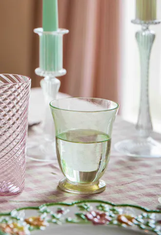 Oro Tumbler, Green & Gold