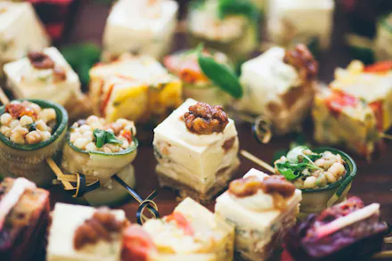 9 Of The Best Vegetarian Canapés For Christmas