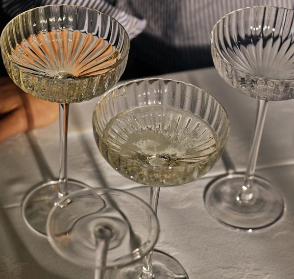 Rowen & Wren Isla Fluted Champagne Coupe, Set of 2, £44