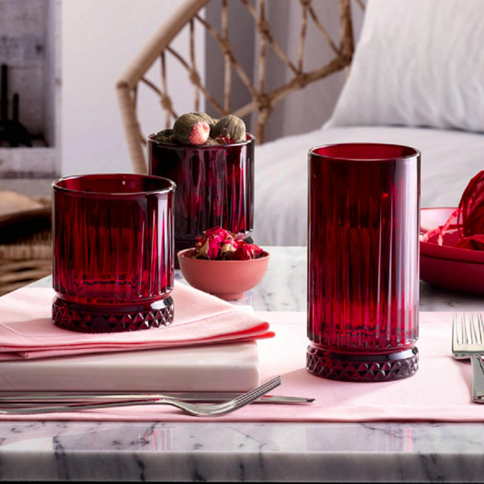 Dajar Set Of 4 Glasses ELYSIA 445, £14.50