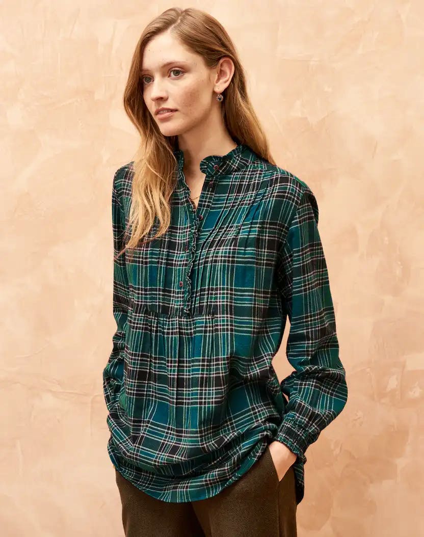 Brora Brushed Cotton Shirt, £149