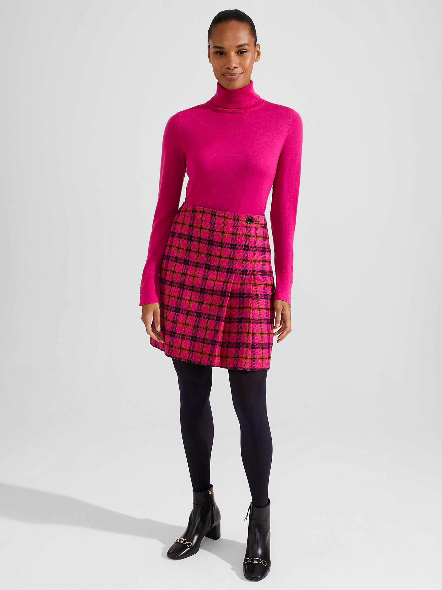 Hobbs Tartan Mini Skirt, £99