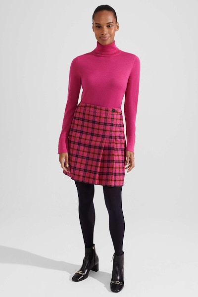 Hobbs Tartan Mini Skirt, £99