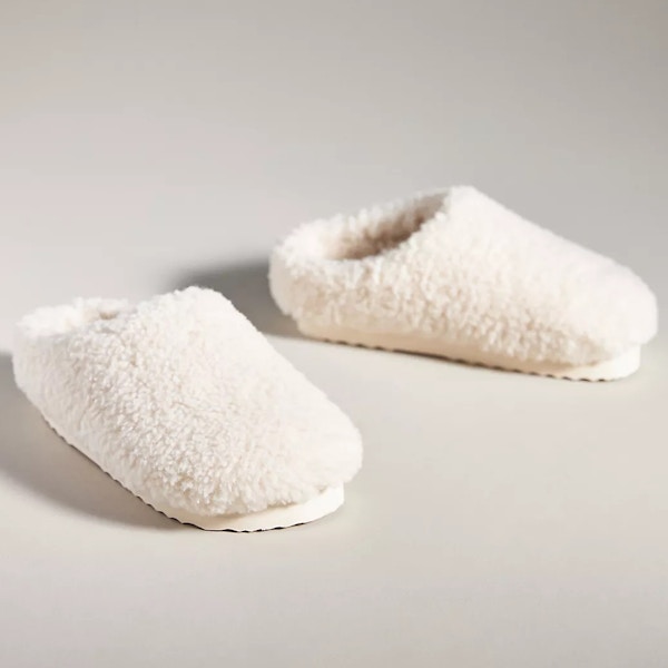 Anthropologie Sherpa Slippers, NOW £22 (Was £30)