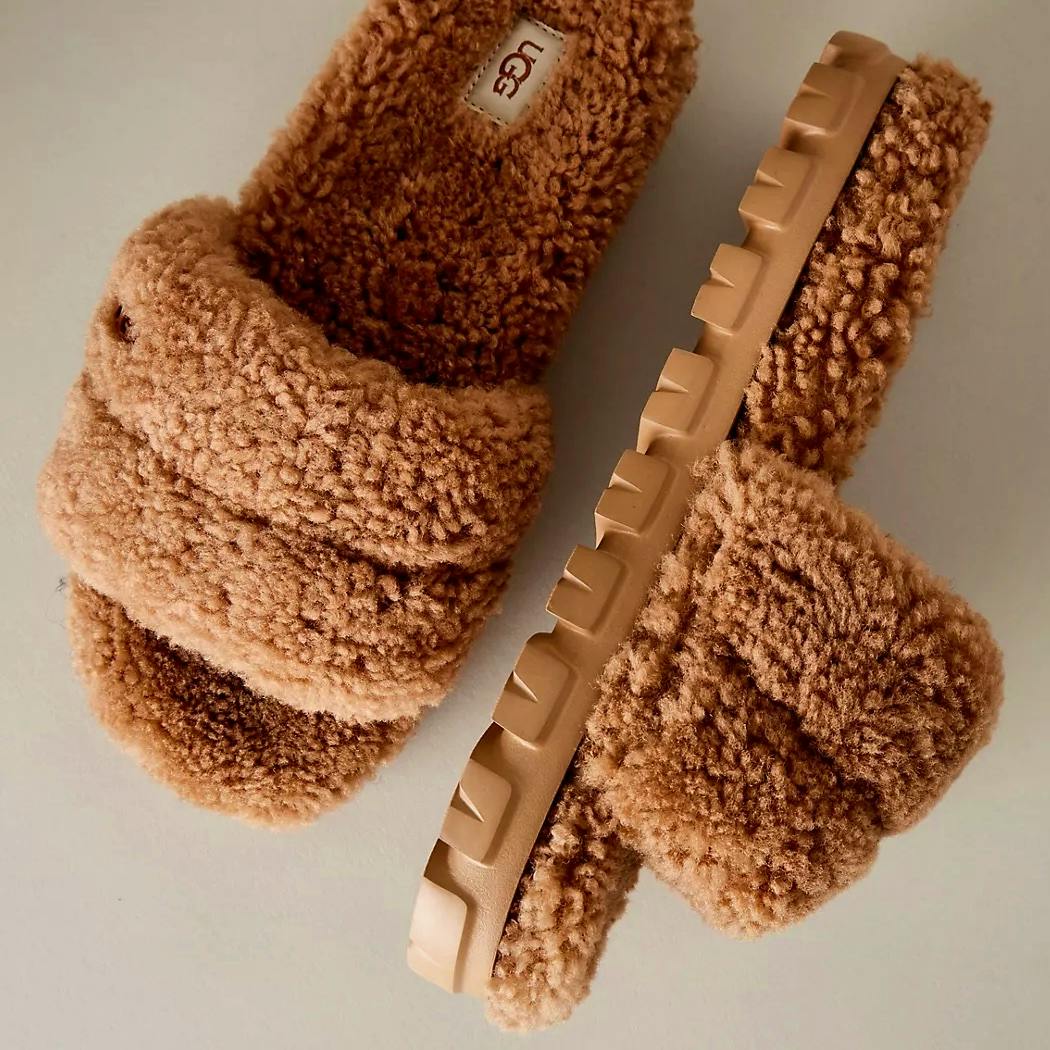 UGG Cozetta Curly Slide Slippers, £100