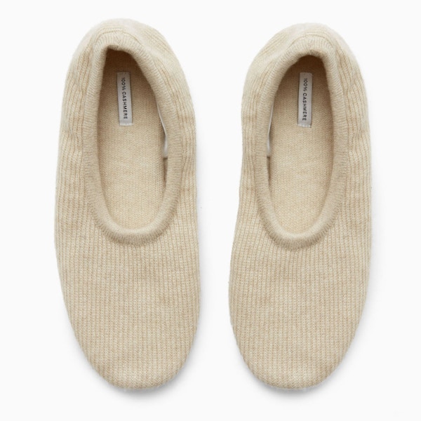 Cos Ribbed Cashmere Slippers, £69