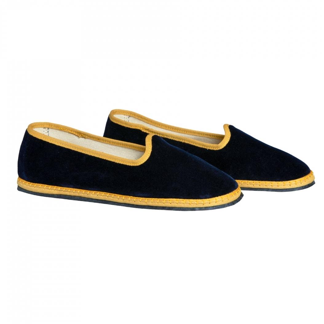 Vibi Venezia Ca' D'Oro Hand Made Velvet Slippers With Rubber Sole, €93
